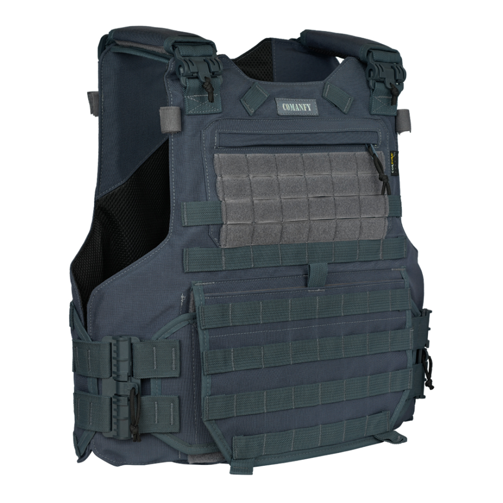 CAPA DE COLETE COMANFY® ARMOR IIIA - CINZA BANDEIRANTE 