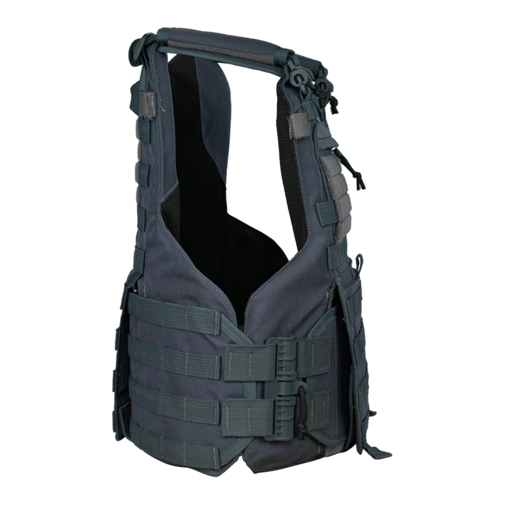 CAPA DE COLETE COMANFY® ARMOR IIIA - CINZA BANDEIRANTE 