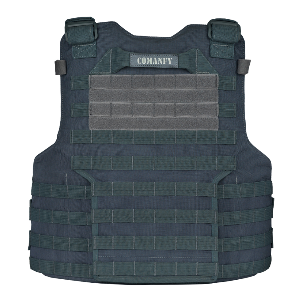 CAPA DE COLETE COMANFY® ARMOR IIIA - CINZA BANDEIRANTE 