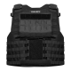 CAPA DE COLETE COMANFY® ARMOR IIIA - PRETO