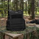 CAPA DE COLETE COMANFY® ARMOR IIIA - PRETO