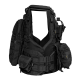 CAPA DE COLETE COMANFY® ARMOR IIIA - PRETO COMBO RAIO PMCE