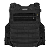 CAPA DE COLETE COMANFY® ARMOR IIIA - PRETO