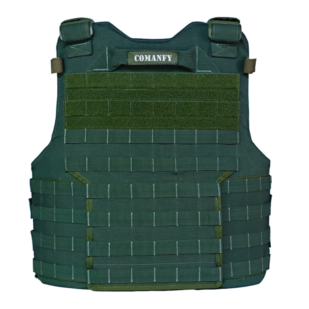 CAPA DE COLETE COMANFY® ARMOR IIIA - VERDE MILITAR