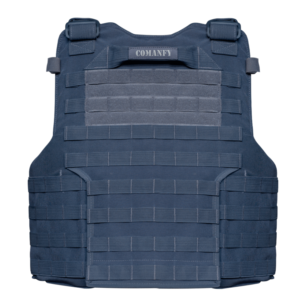 CAPA DE COLETE COMANFY® PREDADOR G5 IIIA - CINZA BANDEIRANTE PMESP 