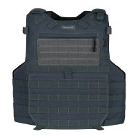 CAPA DE COLETE COMANFY® PREDADOR G5 IIIA - CINZA BANDEIRANTE PMESP 