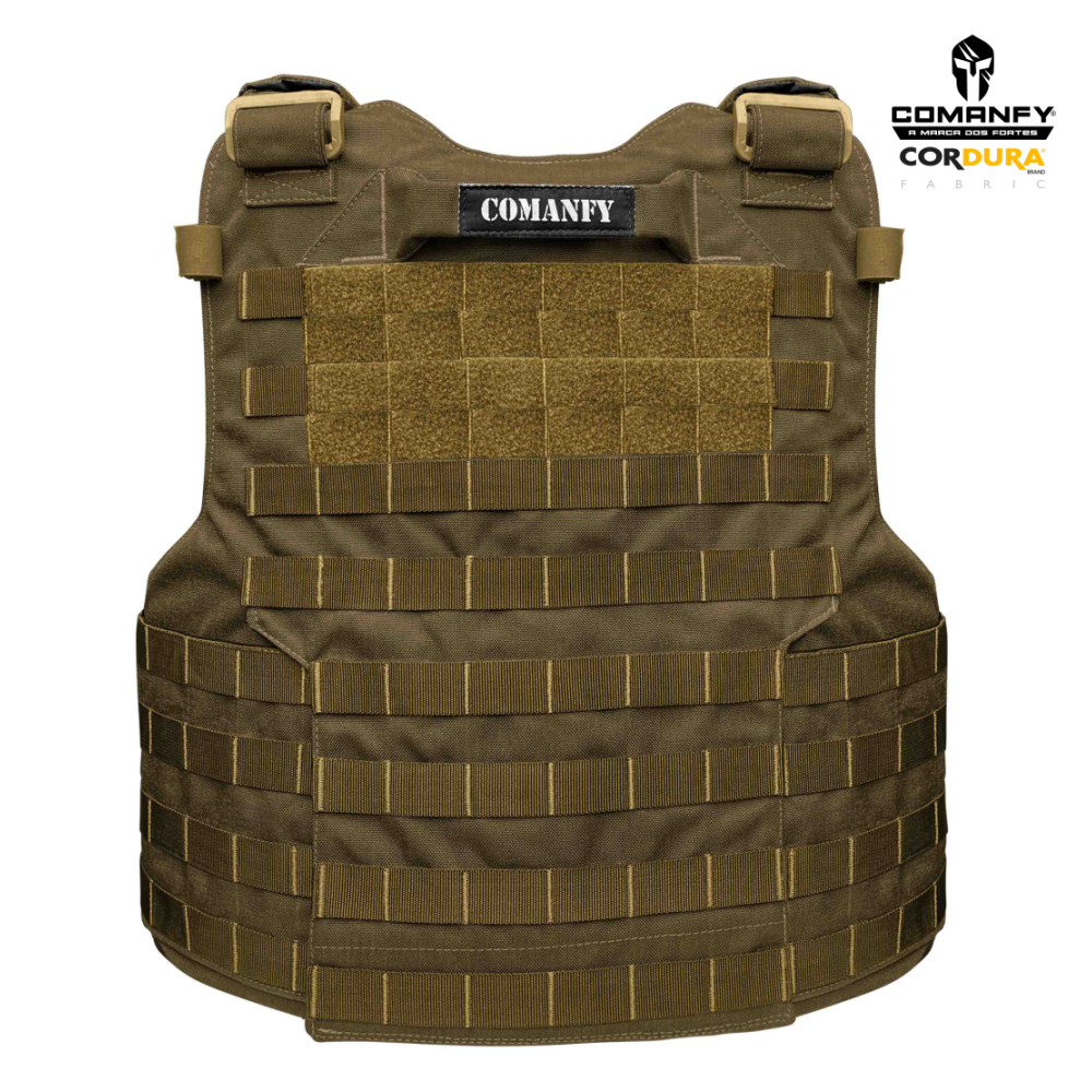 CAPA DE COLETE COMANFY® PREDADOR G5 IIIA - COYOTE 
