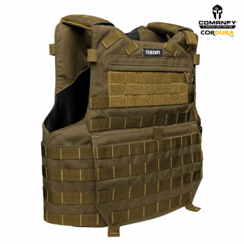 CAPA DE COLETE COMANFY® PREDADOR G5 IIIA - COYOTE 