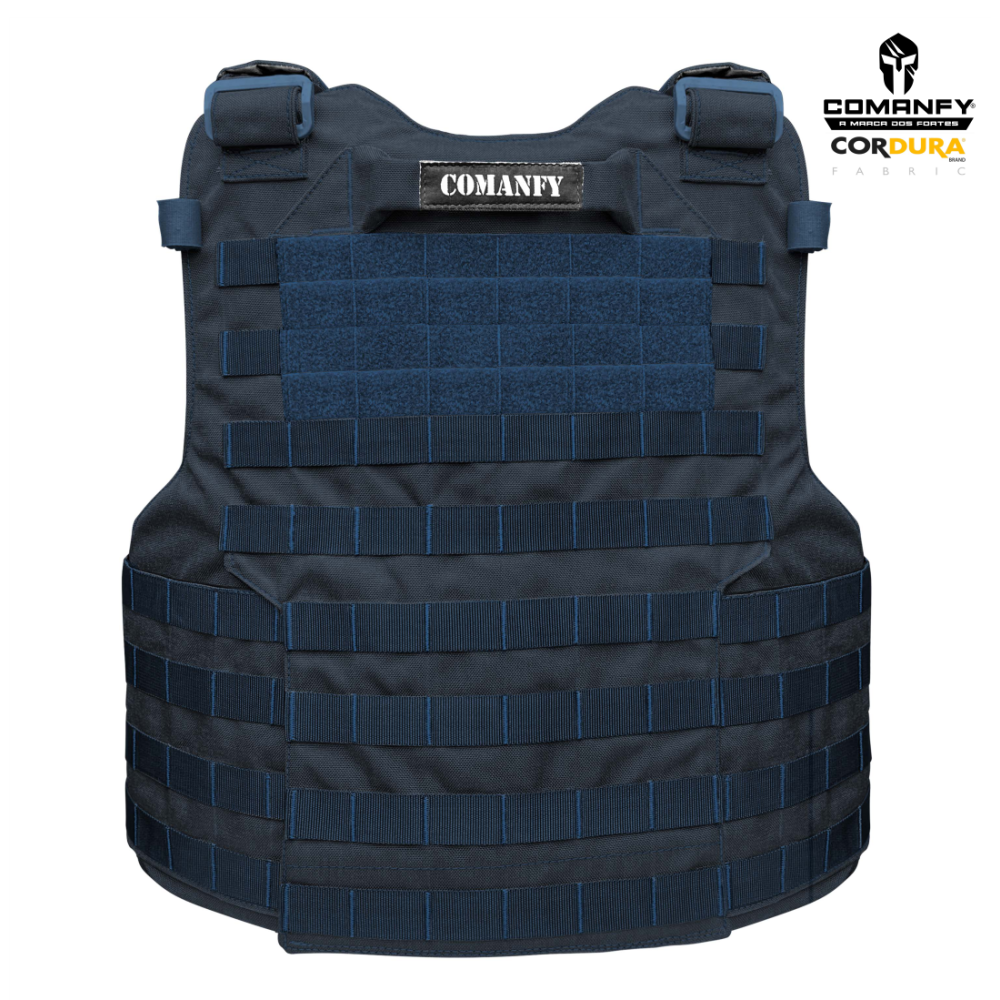 CAPA DE COLETE COMANFY® PREDADOR G5 IIIA - AZUL DARK NAVY 