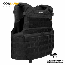 CAPA DE COLETE COMANFY® PREDADOR G5 IIIA - PRETO