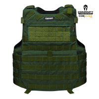 CAPA DE COLETE COMANFY® PREDADOR G5 IIIA - VERDE MILITAR 
