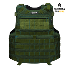 CAPA DE COLETE COMANFY® PREDADOR G5 IIIA - VERDE MILITAR 