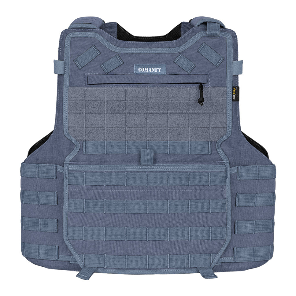 CAPA DE COLETE COMANFY® G6 IIIA - CINZA BANDEIRANTE