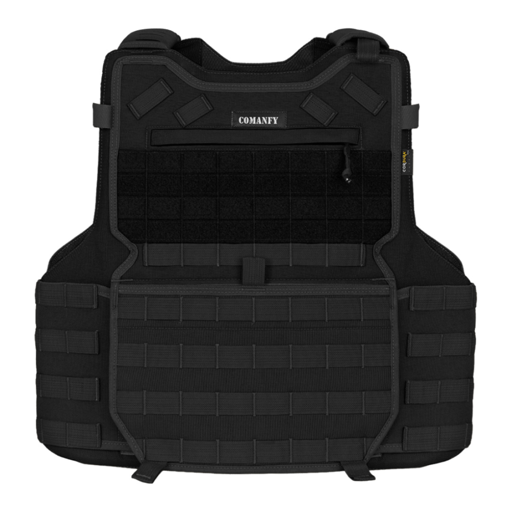 CAPA DE COLETE COMANFY® G6 IIIA - PRETO