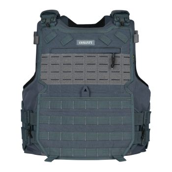CAPA DE COLETE COMANFY® COMBAT IIIA - CINZA BANDEIRANTE