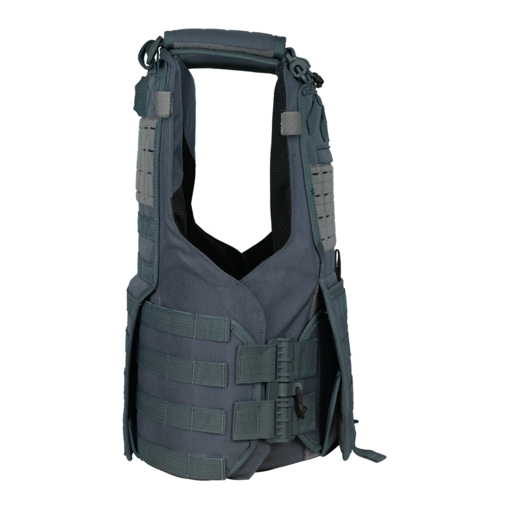 CAPA DE COLETE COMANFY® COMBAT IIIA - CINZA BANDEIRANTE
