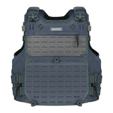 CAPA DE COLETE COMANFY® GLADIADOR IIIA LASER CUT - CINZA BANDEIRANTE 