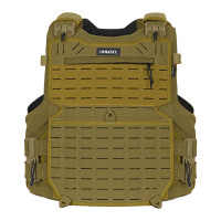 CAPA DE COLETE COMANFY® GLADIADOR IIIA LASER CUT - COYOTE