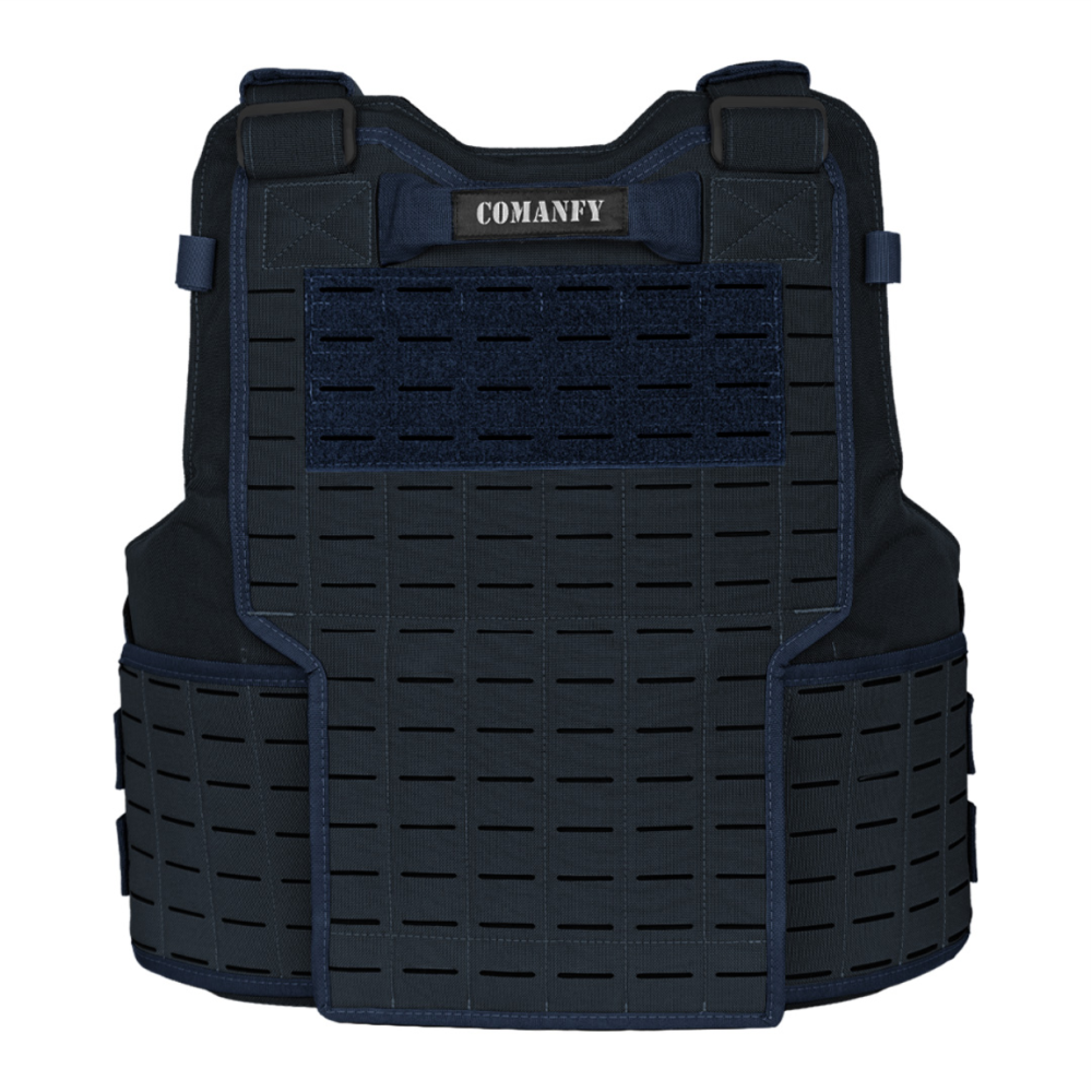 CAPA DE COLETE COMANFY® GLADIADOR IIIA LASER CUT - DARK NAVY