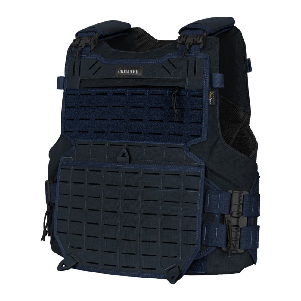 CAPA DE COLETE COMANFY® GLADIADOR IIIA LASER CUT - DARK NAVY