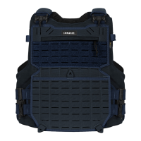 CAPA DE COLETE COMANFY® GLADIADOR IIIA LASER CUT - DARK NAVY