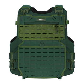 CAPA DE COLETE COMANFY® GLADIADOR IIIA LASER CUT - VERDE MILITAR