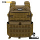 CAPA DE COLETE COMANFY® PLATE CARRIER EM CORDURA® 1000D - COYOTE