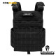 CAPA DE COLETE COMANFY® PLATE CARRIER EM CORDURA® 1000D - PRETO