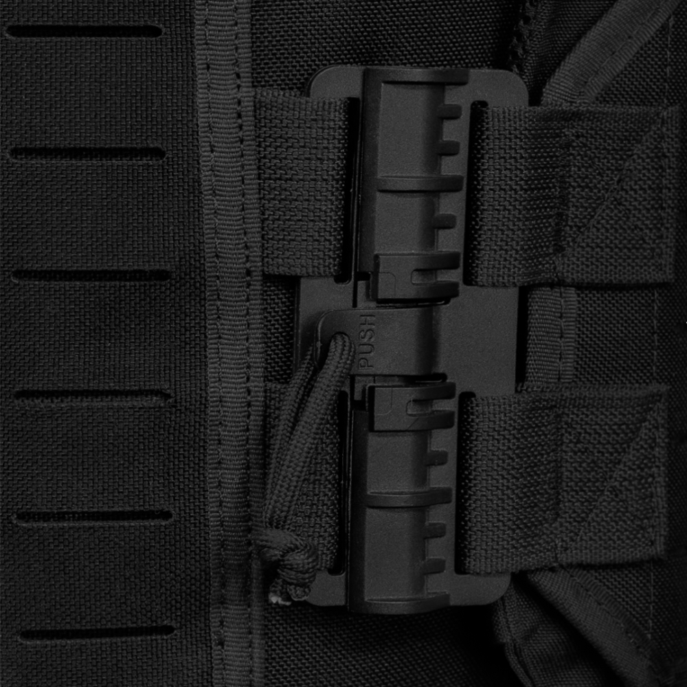 CAPA DE COLETE COMANFY® SPARTA LASER CUT - PRETO 