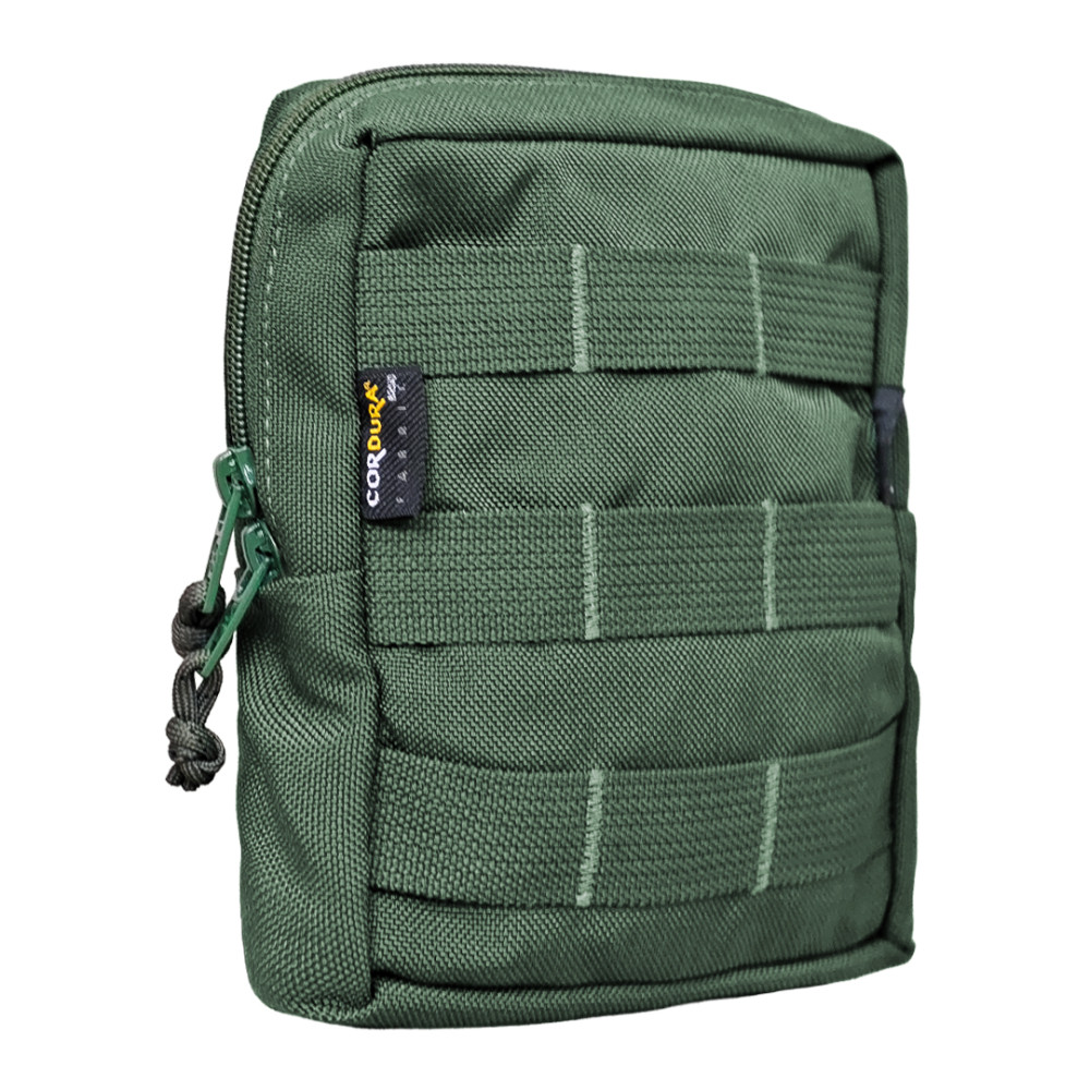 BOLSO VERTICAL MÉDIO -  VERDE MILITAR