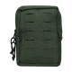 BOLSO VERTICAL MÉDIO LASER CUT - VERDE MILITAR