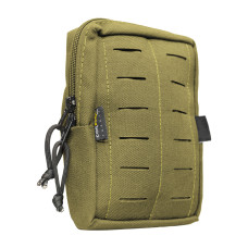 BOLSO VERTICAL MÉDIO LASER CUT - COYOTE