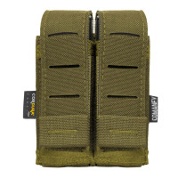 PORTA CARREGADOR DE PISTOLA DUPLO LASER CUT - COYOTE