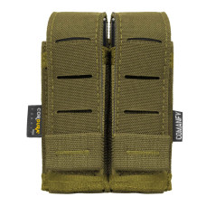 PORTA CARREGADOR DE PISTOLA DUPLO LASER CUT - COYOTE