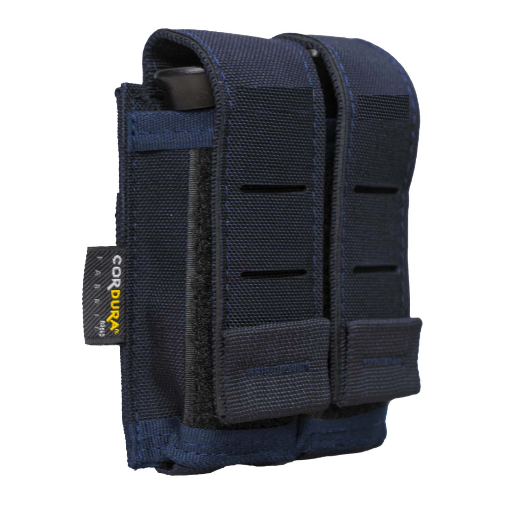 PORTA CARREGADOR DE PISTOLA DUPLO LASER CUT- DARK NAVY