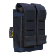 PORTA CARREGADOR DE PISTOLA DUPLO LASER CUT- DARK NAVY