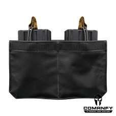 PORTA CARREGADOR FZ 7.62 DUPLO CANGURU - FITA DETALHE COYOTE