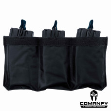 PORTA CARREGADOR FZ 5.56 TRIPLO CANGURU - FITA DETALHE DARK NAVY