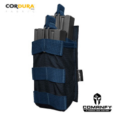 PORTA CARREGADOR FUZIL 5.56 ELÁSTICO EM CORDURA® 1000D - DARK NAVY