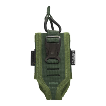 PORTA RÁDIO E HT DIGITAL LASER CUT - VERDE MILITAR