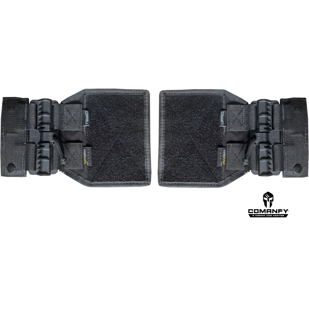 SOLTURA RÁPIDA DESLIZANTE PARA COLETES COMANFY - PRETO