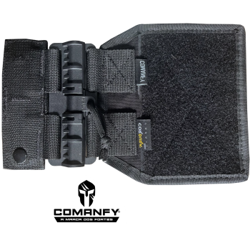 SOLTURA RÁPIDA DESLIZANTE PARA COLETES COMANFY - PRETO